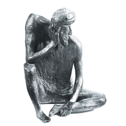 Kauernder Usbeke - 1962 - Bronze