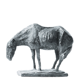 Darßer Pferd im Wind - 1962 - Bronze